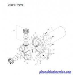 Capot Ventilateur pour Pompe Booster Pump Hayward Capot Ventilateur pour Pompe Booster Pump Hayward
