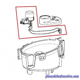 Sonde.CTN + Fusible + Support pour Robot Cuiseur Volupta Moulinex