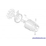 Moteur Complet pour Nettoyeur Haute Pression HDS 698C Kärcher
