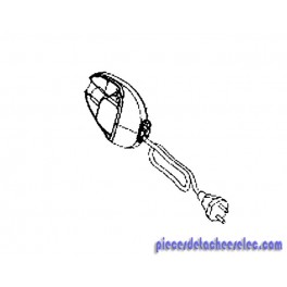 Boitier Supérieur Blanc + Cordon pour Fer à Lisser Steam Pod Rowenta Boitier Supérieur Blanc + Cordon pour Fer à Lisser Steam Pod Rowenta