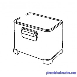 Corps Gris pour Friteuse Filtra Pro Seb Corps Gris pour Friteuse Filtra Pro Seb