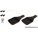 Lots de 2 Coupelles Carrées 188x92 mm pour Appareil à Raclette Téfal 