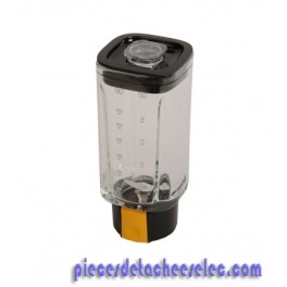 Bol Blender en Verre Complet Noir pour Blenders Moulinex Bol Blender en Verre Complet Noir pour Blenders Moulinex