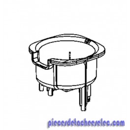 Flasque Support de Bol Noir pour Blenders Moulinex Flasque Support de Bol Noir pour Blenders Moulinex