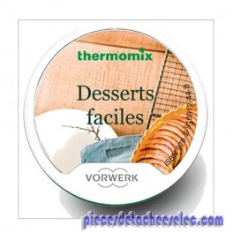 Clef Recettes Desserts Faciles pour Thermomix TM31 Vorwerk