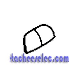 Bouton Poussoir Noir pour Grille Pain Moulinex Bouton Poussoir Noir pour Grille Pain Moulinex