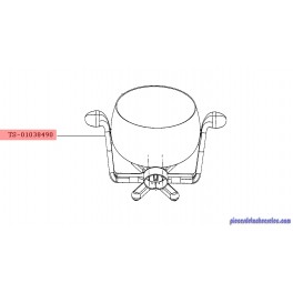 Support Caquelon pour Appareil à Fondue Moulinex 