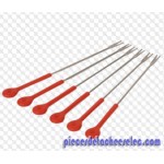 Fourchettes x6 Rouge pour Appareil à Fondue Moulinex 