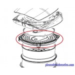 Couvercle Inférieur pour Multicuiseur Fuzzy Logic Moulinex