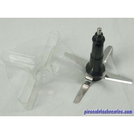 Couteau + Cache Couteau pour Robot Cuiseur Multifonction KCook KENWOOD Couteau + Cache Couteau pour Robot Cuiseur Multifonction KCook KENWOOD