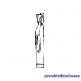 Tube à Air Amovible pour Nettoyeur Vapeur Clean & Steam Rowenta Tube à Air Amovible pour Nettoyeur Vapeur Clean & Steam Rowenta