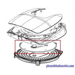 Réflecteur + Résistance pour Multicuiseurs Moulinex