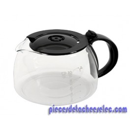 Verseuse Noire Sans Couvercle pour Cafetière Rowenta
