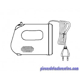Bloc Moteur + Cordon pour Batteur Simply Invent Seb