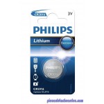 Pile Bouton LITHIUM 3V-75MAH,1-BLISTER Philips