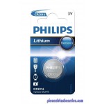 Pile Bouton LITHIUM 3V-75MAH,1-BLISTER Philips