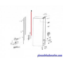 Platine de Commande pour Réfrigérateur THLR360WH Thomson Platine de Commande pour Réfrigérateur THLR360WH Thomson