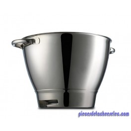 Bol en Acier Chromé avec Anses pour Kitchen Machines Major KENWOOD Bol en Acier Chromé avec Anses pour Kitchen Machines Major KENWOOD