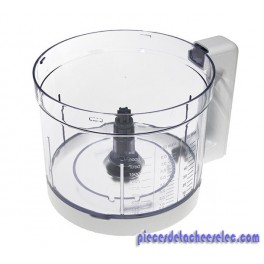 Bol Mélangeur avec Poignée Blanche pour Robots Multifonctions Braun / KENWOOD Bol Mélangeur avec Poignée Blanche pour Robots Multifonctions Braun / KENWOOD