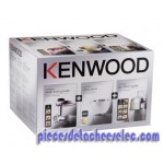 Kit d'Accessoires Hachoir + Presse-Agrumes + Râpe/Eminceur pour Kitchen Machine Cooking Chef KENWOOD