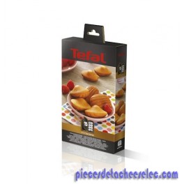 Coffret de Plaque à Mini Madeleines avec Livre de Recettes pour Croque-Monsieur Tefal