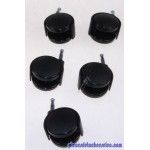 Roulettes x 5 pour Aspirateur Rowenta Pro