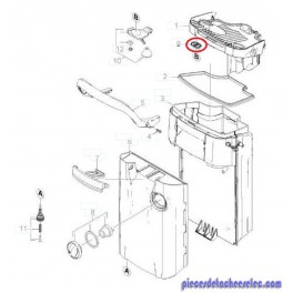 Joint Flotteur pour Autolaveuse BR 30/4 C Kärcher Joint Flotteur pour Autolaveuse BR 30/4 C Kärcher
