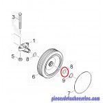 Joint / Disque pour Autolaveuse BD530 BP Kärcher