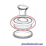 Couvercle de Bol Blender Blanc pour Blender Poivre & Sel Tefal