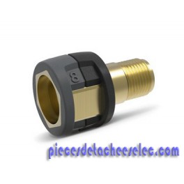 Adaptateur 8 TR20IG-M18AG pour Nettoyeur Haute Pression Pro HD 400 Kärcher Adaptateur 8 TR20IG-M18AG pour Nettoyeur Haute Pression Pro HD 400 Kärcher