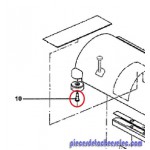 Vis pour Autolaveuse CA 340 Nilfisk