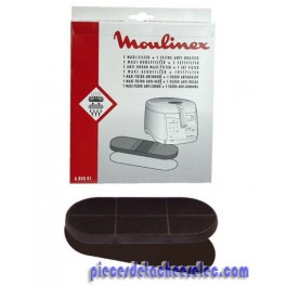 1 Maxi Filtre + 1 Filtre Anti-Graisse pour Friteuse Supremia C.Amovible (Time)