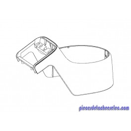 Enjoliveur Gris pour Robot Companion XL Moulinex Enjoliveur Gris pour Robot Companion XL Moulinex