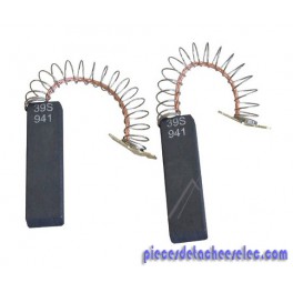 Charbons x 2 pour Lave-Linge WAS28720FF/09 Bosch Charbons x 2 pour Lave-Linge WAS28720FF/09 Bosch