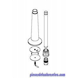 Support + Tube pour Ventilateur Turbo Silence Rowenta Support + Tube pour Ventilateur Turbo Silence Rowenta