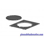 Grille de Cuisson en Fonte Emaillée (Cadre + Cercle) Mate pour Barbecue Master 3 / 4 Series Classic Campingaz