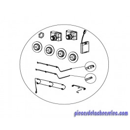 Kit d'Allumage Electronique (2/4 Sorties) pour Barbecue Master 3 Series Classic Campingaz Kit d'Allumage Electronique (2/4 Sorties) pour Barbecue Master 3 Series Classic Campingaz