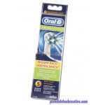 Pack de 5 Brossettes Oral-B Crossaction pour Hydropulseurs Braun