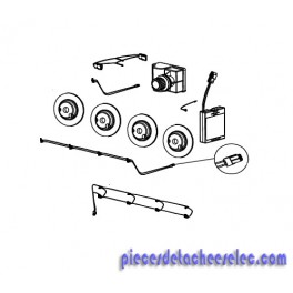 Kit d'Allumage Electronique pour Barbecue Master 4 Series Classic LXS Campingaz Kit d'Allumage Electronique pour Barbecue Master 4 Series Classic LXS Campingaz