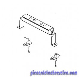 Electrodes + Supports 28 Mb pour Barbecue  Campingaz