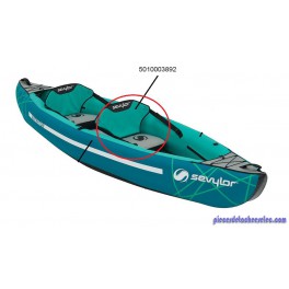 Siège Vert + Vessie pour Kayak Waterton Sevylor Siège Vert + Vessie pour Kayak Waterton Sevylor