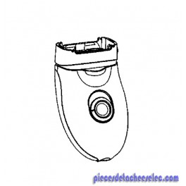 Ensemble Moteur + Boîtier Violet pour Epilateur Accessim Vision Calor Ensemble Moteur + Boîtier Violet pour Epilateur Accessim Vision Calor