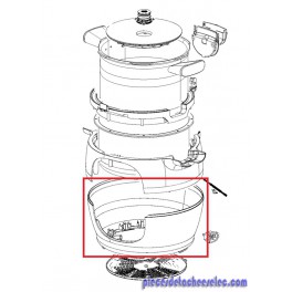 Corps Inférieur pour Cuiseur Programmable Cook4Me Krups Corps Inférieur pour Cuiseur Programmable Cook4Me Krups