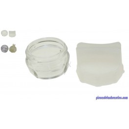 Cache Ampoule + Outil Démontage pour Four HB43AB620F Siemens Cache Ampoule + Outil Démontage pour Four HB43AB620F Siemens