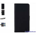 Coque Etuis de Protection Simili-Cuir Noir