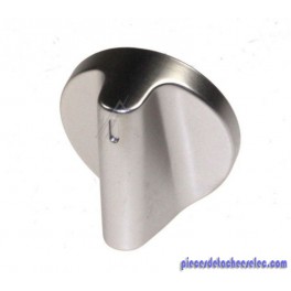 Bouton Bruleur Gaz Argent pour Plaque de Cuisson TG640 Scholtes Bouton Bruleur Gaz Argent pour Plaque de Cuisson TG640 Scholtes