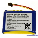 Batterie 3.7V pour GPS S606KF01 Tomtom
