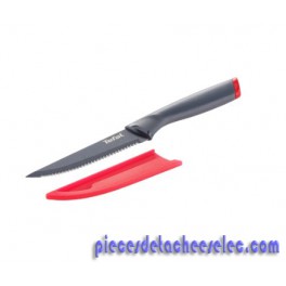 Couteau Chef Rouge +Protection 15cm Tefal Couteau Chef Rouge +Protection 15cm Tefal