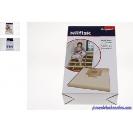 Lot de 3 Sacs Papiers pour Aspirateur Centralisé CV30IRRC Nilfisk Lot de 3 Sacs Papiers pour Aspirateur Centralisé CV30IRRC Nilfisk