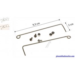 Kit Ressort Tambour Portillon Alliance pour Lave-Linge AWE 9760 GG Whirlpool Kit Ressort Tambour Portillon Alliance pour Lave-Linge AWE 9760 GG Whirlpool
